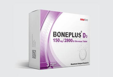 BONEPLUS D3 150 MG/2800 IU 3 EFERVESAN TABLET